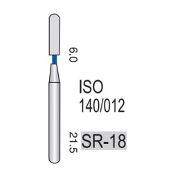 Diamond Burs, 5pcs/pack #SR-18