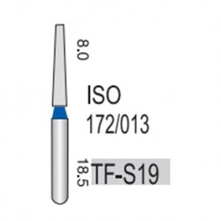 Perfect Diamond Burs, 5pcs/pack #TF-S19