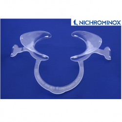 Nichrominox Plastic Cheek Retractor, Double Ended