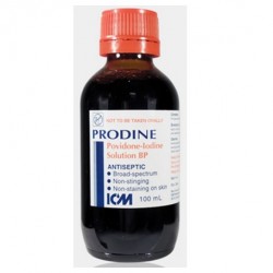 Prodine Antiseptic Solution, 100mL/Bottle