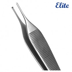 Elite Adson 1X2 Tissue Holding Pliers, 15cm, Per Unit #ED-100-002A