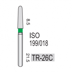 Diamond Burs, 5pcs/pack #TR-26C