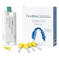 FlexiBite Bite Registration A-Silicone Impression Material, Per Pack 2 X 50mL
