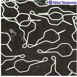 Ortho Technology Kobi Shorty Ties Tooth 100/Pack .012 (.014 Coated) #907-115