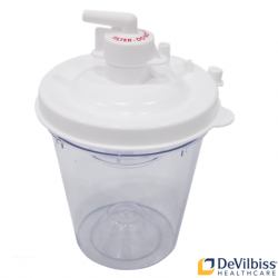 DeVilbiss Collection Bottle,Disposable ,800ml,for Vacu Aide Aspirator,