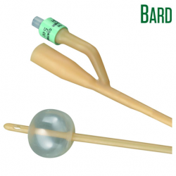 Bard Foley Catheter, Bardia Silicone Elastomer Coated, 2 Way, 10ml Balloon (10pcs/box)