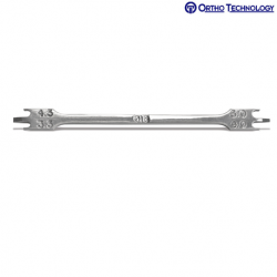 Ortho Technology Bracket Height Gauge Alum 022 #OT-2122-SS