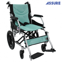 Assure Pushchair Light Weight Foldable Wheelchair, 18’’ #AR-0151