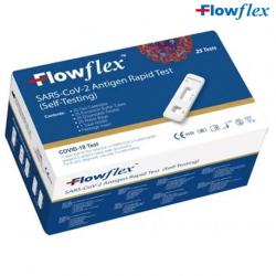 Flowflex COVID-19 ART Antigen Rapid Test Kit (25 tests/kit)