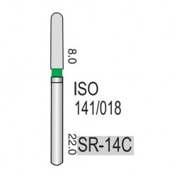 Diamond Burs, 5pcs/pack #SR-14C
