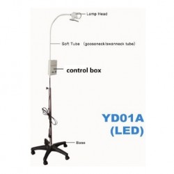 HFMED LED Examination Lamp + 5 Wheel Stand, Per Unit