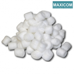 Maxicom Cotton Wool Balls, 1gm (500 gram/bag)
