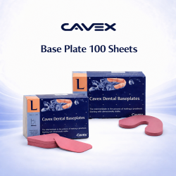 Cavex Base Plate Pink Upper Lower 100 Sheets/box
