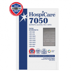 HospiCare 7050 Alcohol Wipes (50sheets/box, 12boxes/carton)