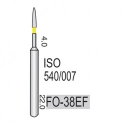 Diamond Burs, 5pcs/pack #FO-38EF