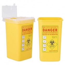 BioHazard Sharp Disposable Box, Yellow, Per Unit