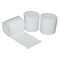 Precut Non-Woven Cotton Gauze Roll, Per Roll