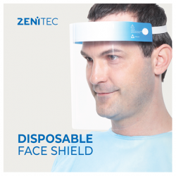 [Group Buy] Zenitec Disposable Face Shield, 0.30mm thickness, 10pcs/bag X 20
