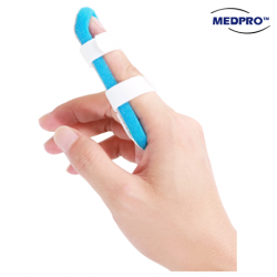 Medpro Finger Splint with Velcro Strap