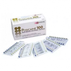 Novocol Posicaine 100 Glass Catridge, 1.7ml, 50catridge/box