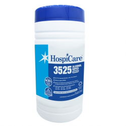 Hospicare 3525 Disinfectant Wipes, 20cm x 27cm, 150pcs/can