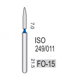 Diamond Burs, 5pcs/pack #FO-15