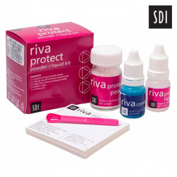 SDI Riva Protect Powder/Liquid Pink Kit, Per Kit
