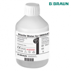 B Braun Sterile Water for Irrigation, 500ml, Per Bottle