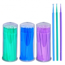 Disposable Microbrush Applicator (100pcs/tube) X 4